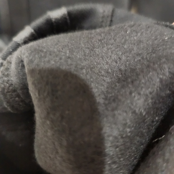 Adidas Fleece Sweat Pants 3 Stripe, Black Tricot Joggers, Mens 2X - Picture 4 of 8